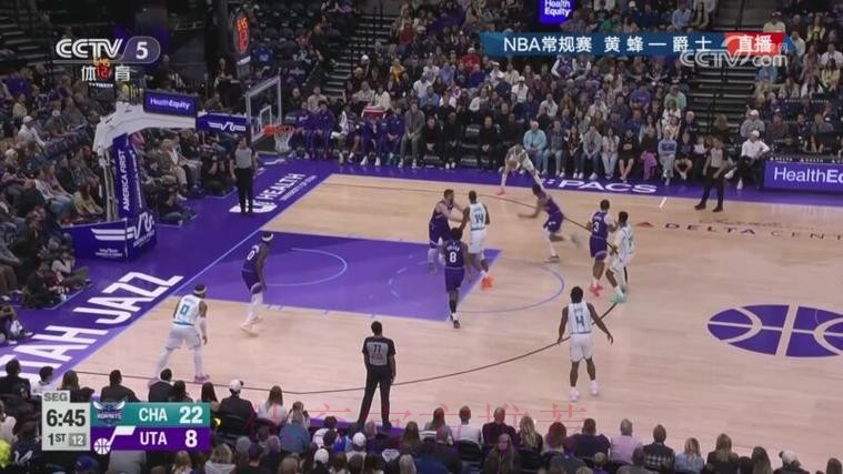 常规赛1月11日：黄蜂VS爵士 集锦